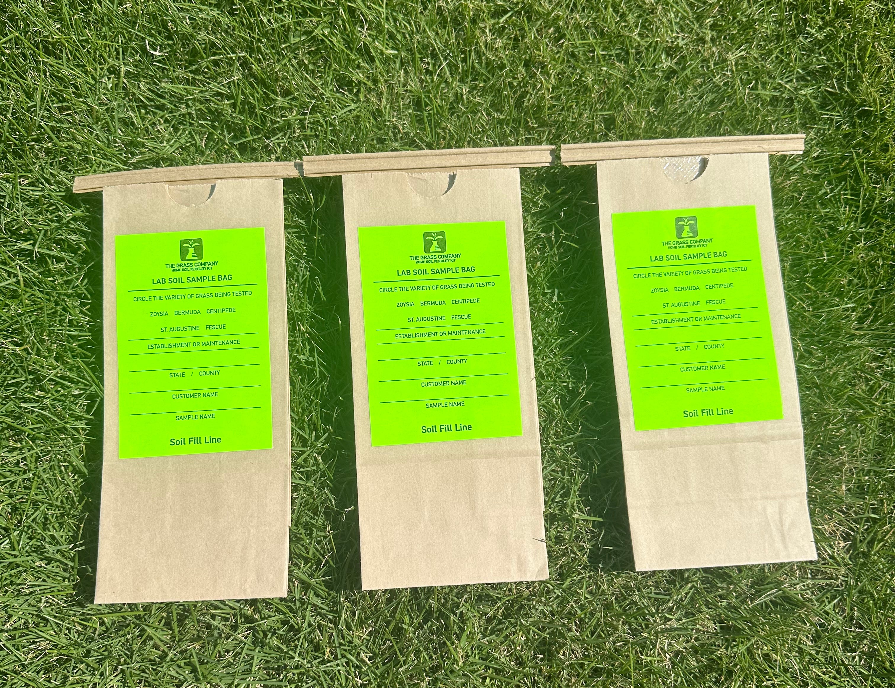 Soil Sample Bags for Building + Road Construction